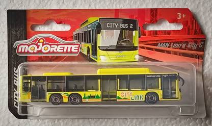 Majorette CITY BUS MAN LION'S CITY C,DIE-CAST VEHICLE