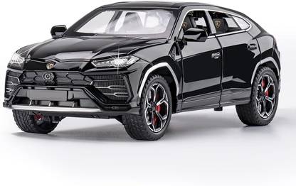 deoxy big Lamborghini Urus Model, Diecast Pull Back Car Toy Doors Open Light and Sound
