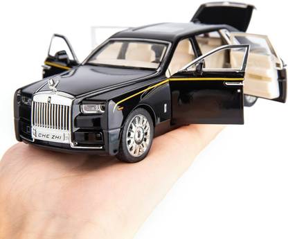 Akvanar 1:32 Rolls Royce Phantom Metal car Toy Open Door with sound and Light toy