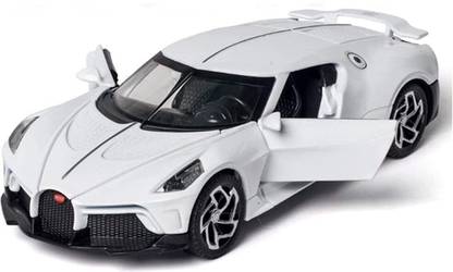 Akvanar 1:32 Diecast Metal Bugatti Sound Light PullbackToy pc 1