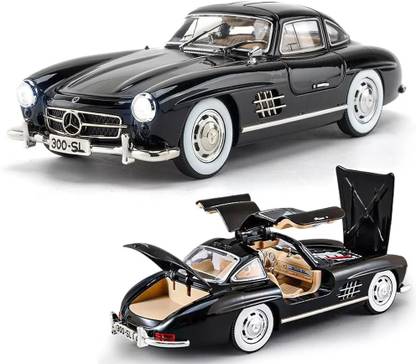Just craft 1/24 Mercedes-Benz 300SL Vintage Car Diecast Vehicle Model Car Collectible Toy