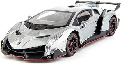 Devdhan 1:24 Lambo Veneno Die-Cast Car with Openable Doors & Sound & Light