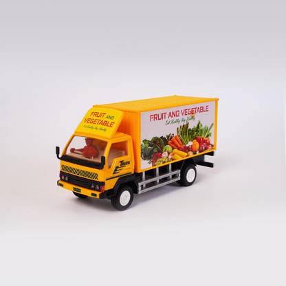 Getsy Fruits and Vegetable Truck For Kids Miniature Truck Container Series