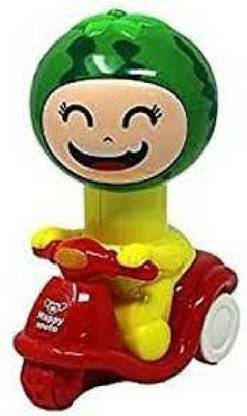 Gedlly Push head & down see wheels spin Watermelon fruit G25