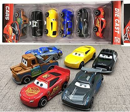 Glenston Cars 6 Theme Metal Toy Car Play Set for Kids Best Gifts Toys
