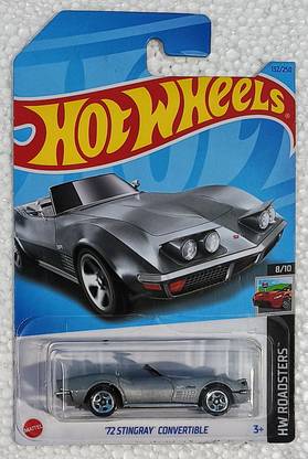 HOT WHEELS 8/10,72 STINGRAY CONVERTIBLE,DIE-CAST CAR