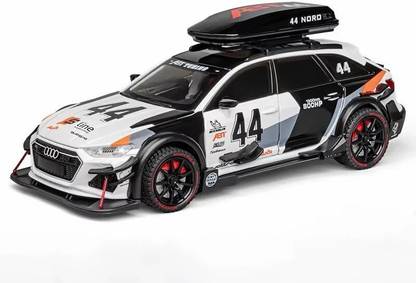 SARJUDAS ENTERPRISE 1:24 Audi RS6 Modified Diecast Metal Pull Back Car with 6 Openable Doors