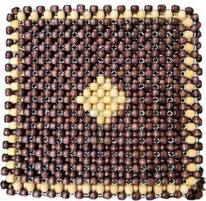 lukrian Wooden Bead Seating Pad For  Universal For Car
