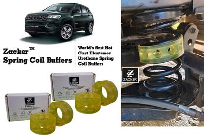 Zacker for Compass, all 4 Coil Spring Buffer, Shock Absorber