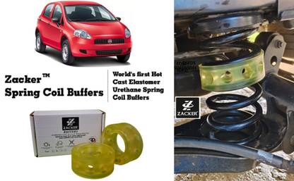 Zacker For Fiat Punto, Front & Rear Suspension Coil Spring Buffer, Shock Absorber