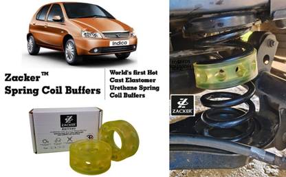 Zacker for Tata Indica, Front Suspension Coil Spring Buffer, Shock Absorber