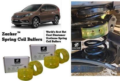 Zacker for CRV, all 4 Coil Spring Buffer, Shock Absorber