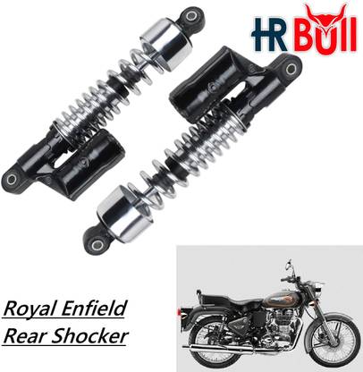 HRBull Bullet Rear Gas Shocker Royal Enfield Bike Gas Shocker Heavy Quality Gas Shocker Shock Absorber