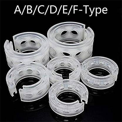 D & Y 2Pcs Universal Car Shock Absorber Spring Bumper Rubber Type-E Shock Absorber