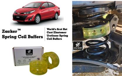 Zacker for Toyota Yaris, Rear Suspension Coil Spring Buffer, Shock Absorber