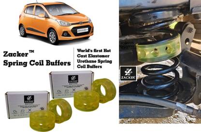 Zacker for Hyundai Grand i10, all 4 Suspension Coil Spring Buffer, Shock Absorber