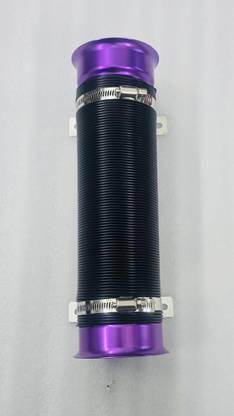AUTO MT Purple Turbine Air Flexible, Intake Pipe Cold Turbo Air Inlet hose-Pipe for Car. Turbo Charger