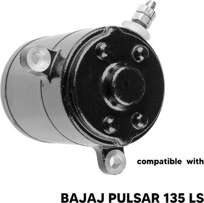 GEO Self Starter Motor Assembly for Motorcycle BAJAJ PULSAR 135 LS (All Models) Vehicle Starter Motor