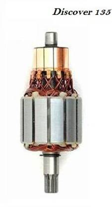 GEO Starter Armature Compatible For Bajaj Discover 135 Vehicle Starter Motor