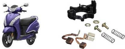 Amazing manufacturers Tvs Jupiter 125 Bs6. Self Starter Carbon Plate 2021 Modal Vehicle Starter Motor