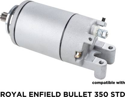 GEO Self Starter Motor Assembly for Motorcycle BULLET 350 STD Vehicle Starter Motor