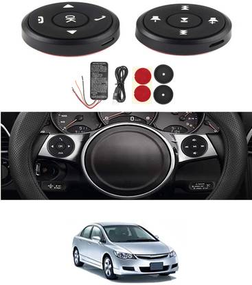AYW Wireless 10 Buttons Steering Wheel Controller For Civic Honda 2006 Vehicle Steering Wheel For Cars