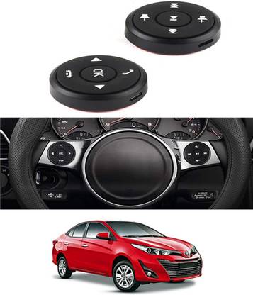 AYW 10 Buttons Multi-function Wireless Steering Wheel Controller For Yaris Vehicle Steering Wheel For Cars