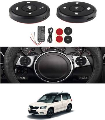 AYW 10 Buttons Wireless Steering Wheel Controller For Yeti Skoda 2014 Vehicle Steering Wheel For Cars