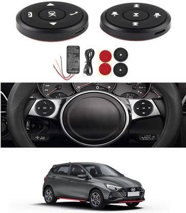 AYW 10 Buttons Wireless Steering Wheel Controller For i20 N Line Hyundai 2024 Vehicle Steering Wheel For Cars