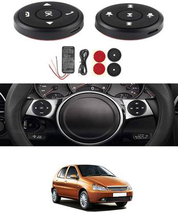 monolive Black Multifunctional Wireless Steering Wheel Control Button For Car -149 Vehicle Steering Wheel For Cars