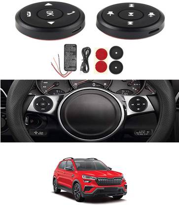 AYW Wireless 10 Buttons Steering Wheel Controller For Kushaq Skoda 2021 Vehicle Steering Wheel For Cars