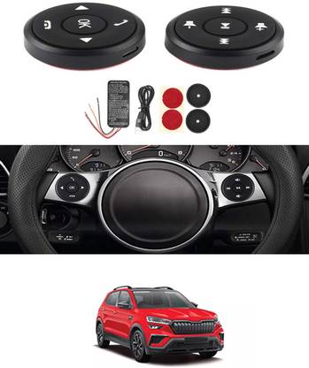 monolive Black Multifunctional Wireless Steering Wheel Control Button For Car -167 Vehicle Steering Wheel For Cars