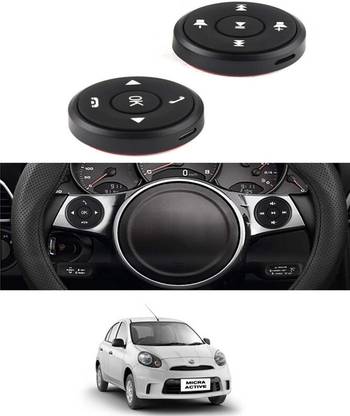 AYW 10 Buttons Multi-function Wireless Steering Wheel Controller For Micra Active Vehicle Steering Wheel For Cars