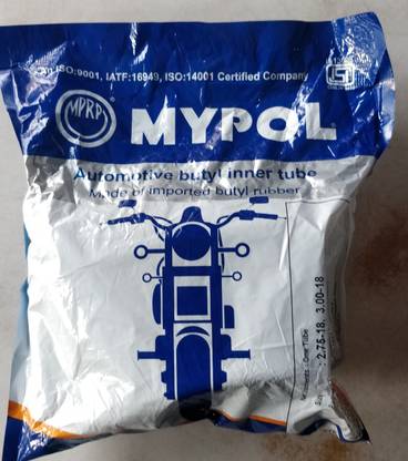 MYPOL 2.75-18, 3.00-18 Motorcycle Tube Presta Valve Tire Tube