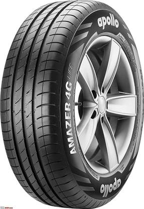 Apollo AMAZER 4G LIFE TUBELESS FRONT & REAR Tyre. Size: 155 65 R 13 75 T 4 Wheeler Tyre