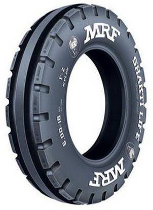 MRF 6.00-16 F2 SHAKTI LIFE N8PLY ( ONLY TYRE IS COME TUBE WAS NOT COME WITH TYRE) 4 Wheeler Tyre