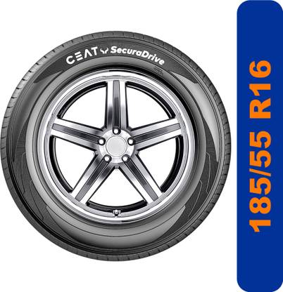 CEAT 185/55R16 SECURADRIVE TL 83V Car Tyre 4 Wheeler Tyre