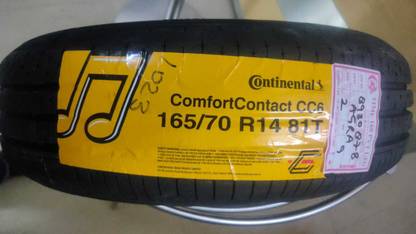 Continental 165/70 R14 4 Wheeler Tyre
