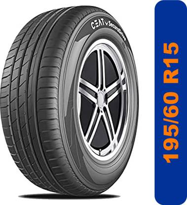 CEAT 195/60 R16 89H Secura Drive Tubeless Car Tyre 4 Wheeler Tyre
