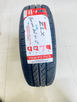 MRF ZEC 155/65 R12 71S Tubeless car tyre ( NANO REAR tyre ) 4 Wheeler Tyre