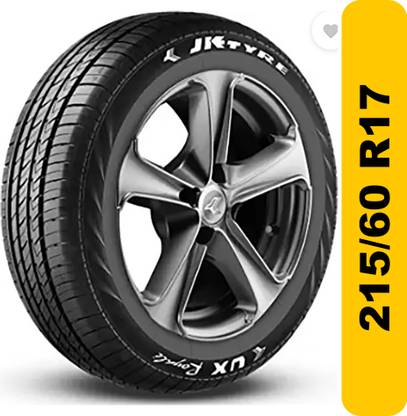 JK TYRE 215/60R17 UX ROYAL TUBE LESS CAR TYRE 4 Wheeler Tyre