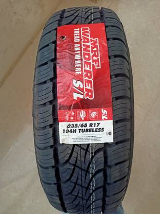 MRF Wsl 235/65 R17 104H-1 Tubeless Car Tyre For Tata-Aria 4 Wheeler Tyre