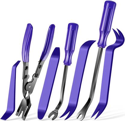 Verilux 7pcs Trim Removal Tool Set Car Panel Pry Tools for Vehicles Vehicle Tool Kit