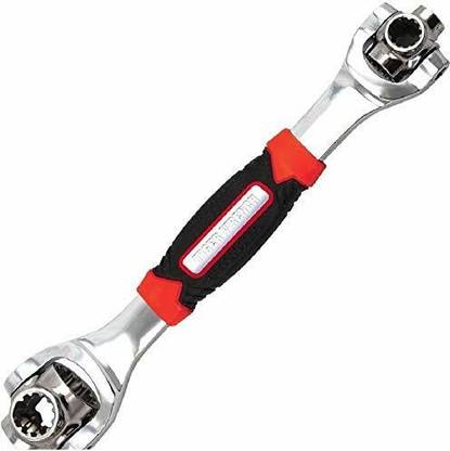 KOTHIA 48 in 1 Socket Wrench Tools Works with Spline Bolts Torx 360 Degree 6-Point Vehicle Tool Kit