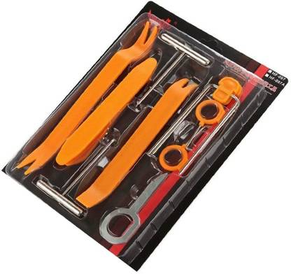 AASONS Car Door Plastic Trim Panel Clip Dash Radio Removal Pry Open Tool Kit Vehicle Tool Kit