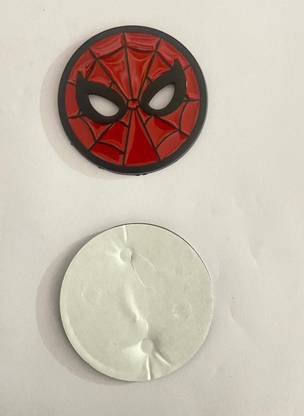 Auto MT Spiderman Spiderman BLCK RED 6.6 x 6.8cm Car Metal Emblem 3D Badge Sport Sticker Vehicle Tool Kit