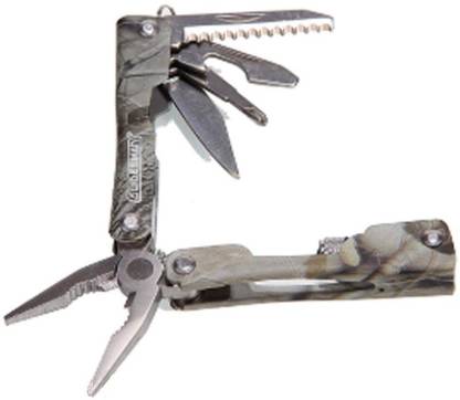 Campark Guidesman Mini Multi-Function Tool 10-in-1 with Nylon Pouch Vehicle Tool Kit