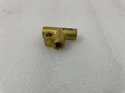 GOYAL MOTORS Willy Jeep ford 3 Way Brake Tee, Brake Pipe Union Connector Junction Brass| Vehicle Tool Kit