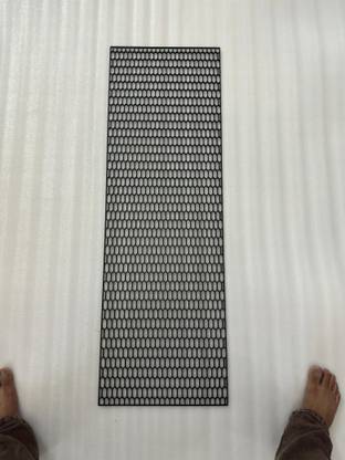 Auto MT BIG HOLE MESH GRILL GRILLE Mesh Hex Grill Spoiler Bumper Vent Air Intake Grilles Car Flywheel