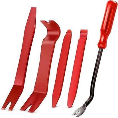 Obdking 5PCS Auto Trim Removal Tool Set – Professional Car Panel Pry Tools Vehicle Tool Kit